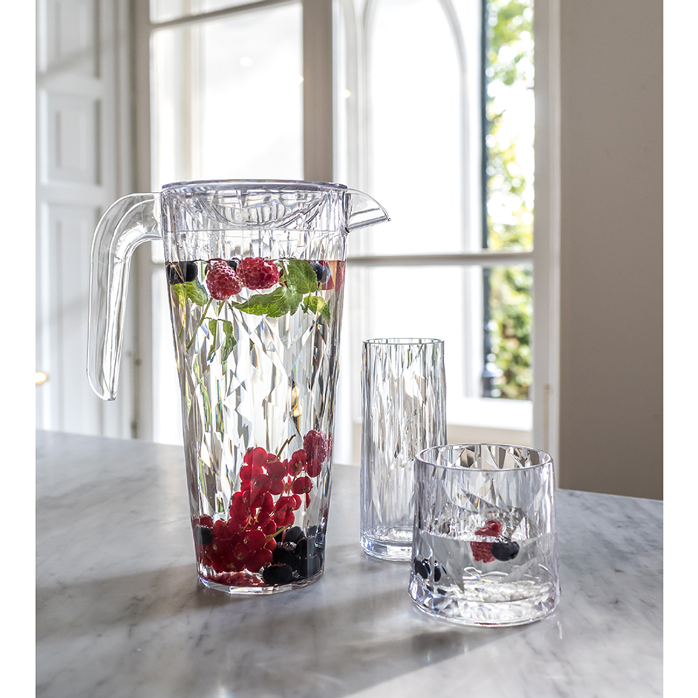 Кувшин 1.5л Superglas CLUB серый Koziol