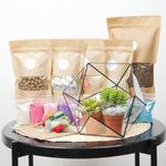 Набор для создания флорариума с суккулентами Икос