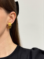 Клипсы с брашировкой Givenchy
