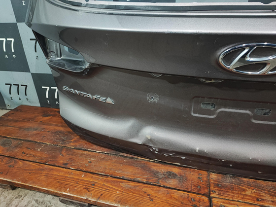 Крышка багажника Hyundai Santa Fe 4 (TM) 18-23 Б/У Оригинал 72800S1100