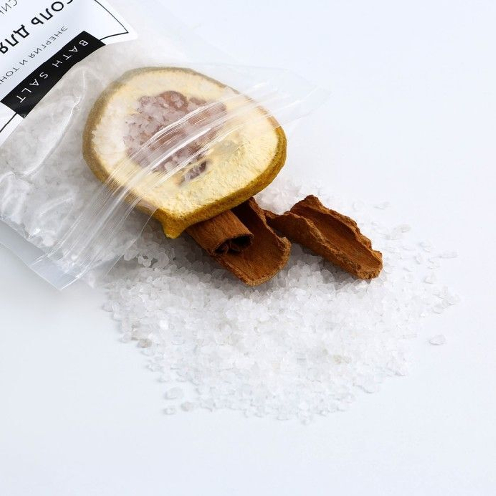 Соль для ванны «Энергия и тонус» с пряным апельсином - 150 гр.