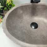 Раковина из речного камня RS-63649 (45*36*16) 0122