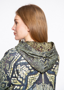 Худи "Три Империи", по мотивам мозаик на ст. метро «Комсомольская», созданным по эскизам Павла Корина