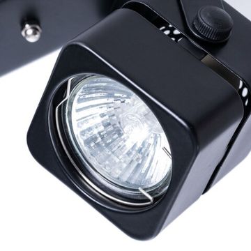 Спот 2*GU10 A1315PL-2BK черный Misam Arte Lamp