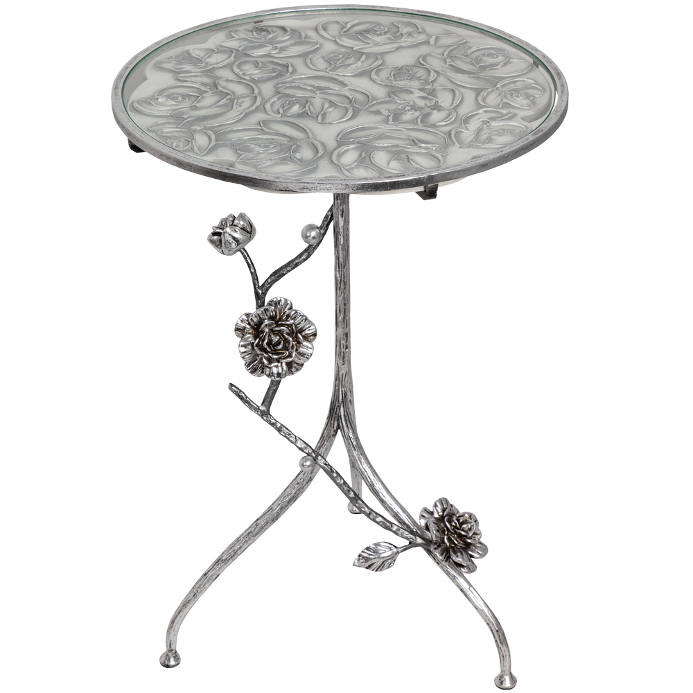 Столик декоративный Роза Сангрия Айс