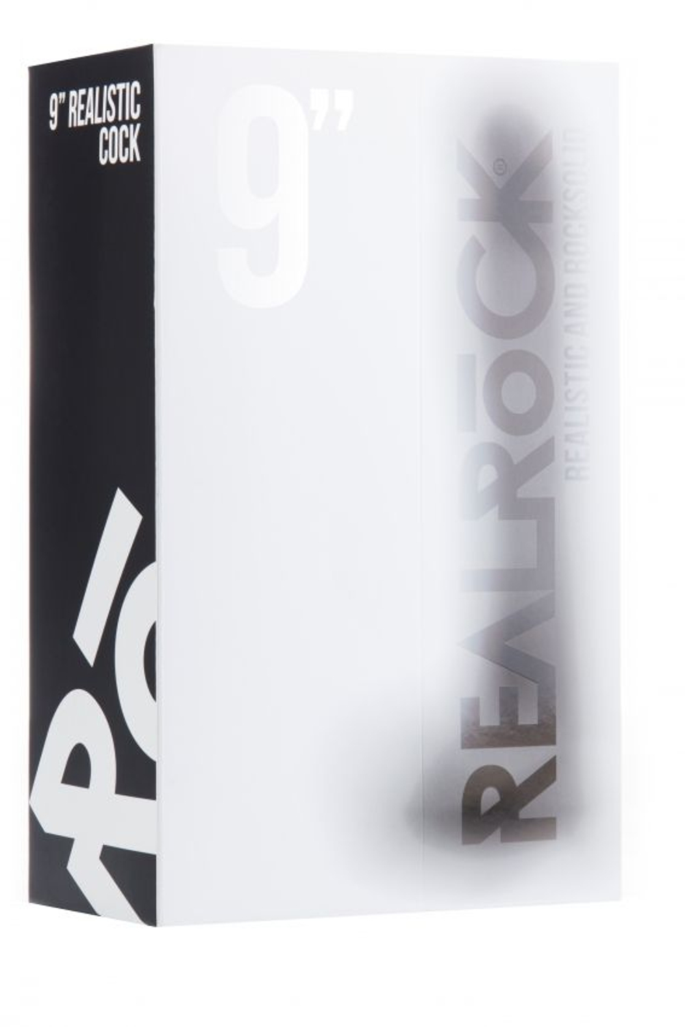 Чёрный фаллоимитатор Realistic Cock 9 - 23,5 см. (Цвет: черный)