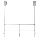 Вешалка 3-х крючковая 25*30см хром, ВД3-250