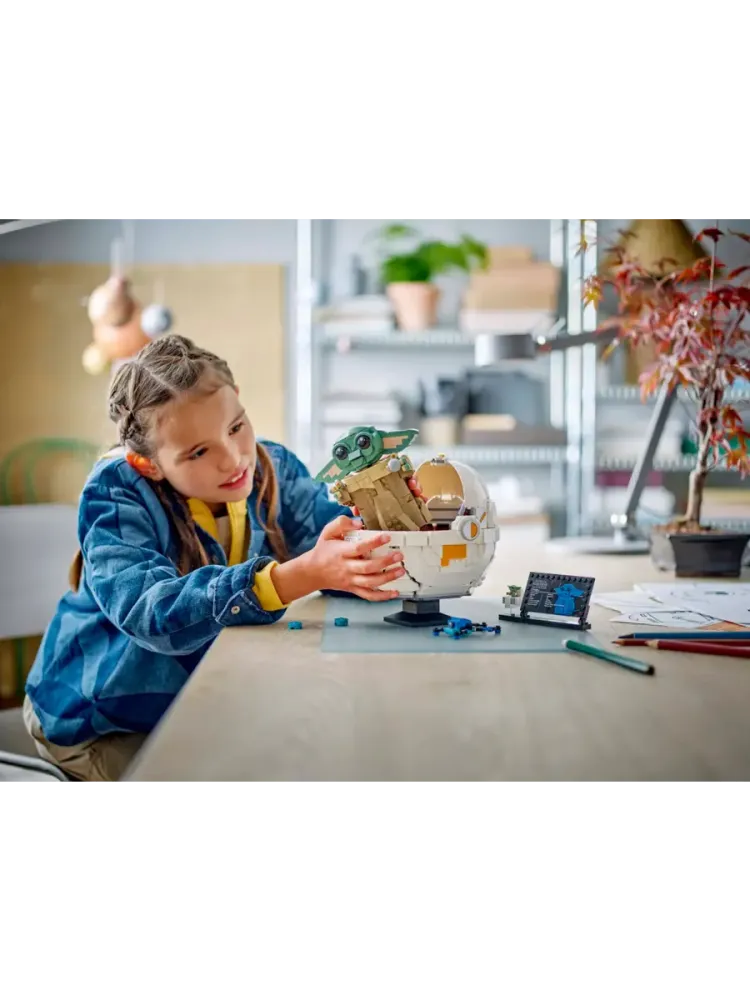 Конструктор Star Wars 75403 Грогу на воздушной подушке