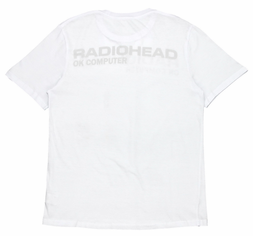 Футболка Radiohead OK Computer белая (8031)