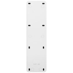 Розетка Intro Quadro 2-209-01 без заземления пятиместная 5х2P 16А-250В IP20 ОУ белый | Intro