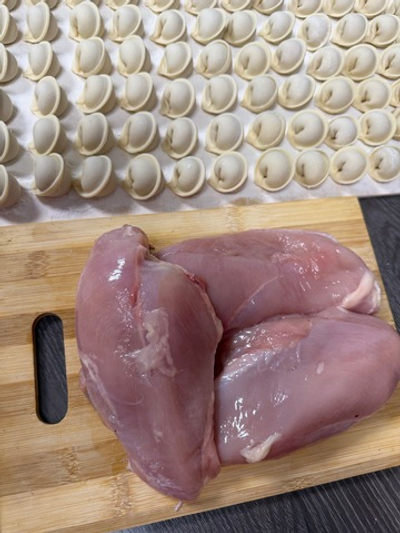 Пельмени с курицей, 1 кг