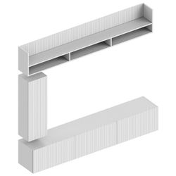 Гостиная "Квинта" белый , Велес