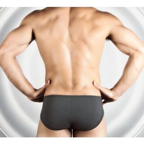 Мужские трусы брифы серые Aussiebum Man Charcoal Brief