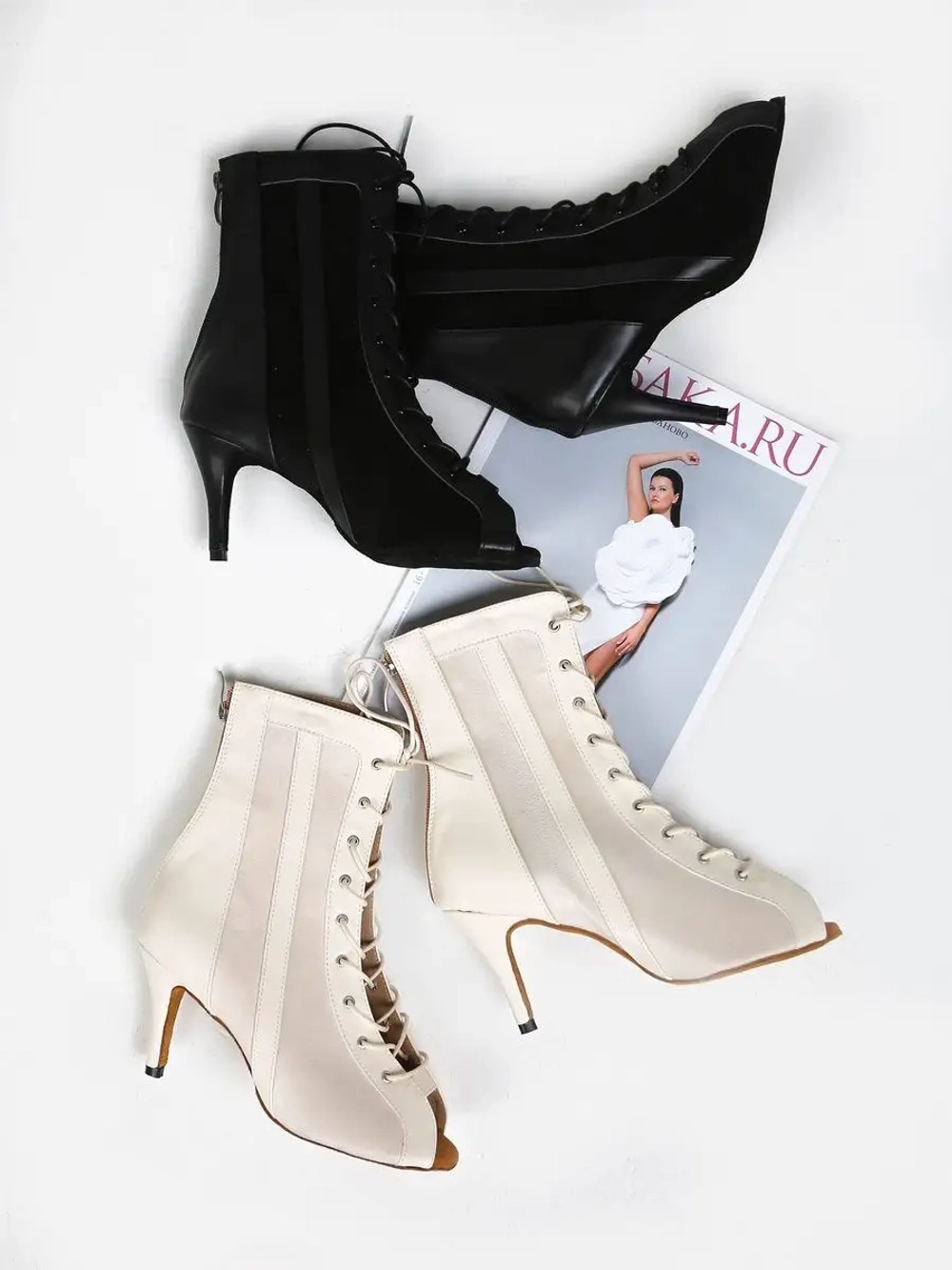 Туфли для танцев латина и high heels на каблуке 8,5 см