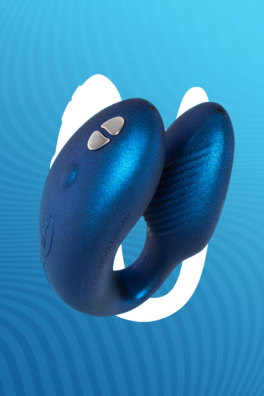 Вибромассажер для пар We-Vibe Chorus синий 11 см