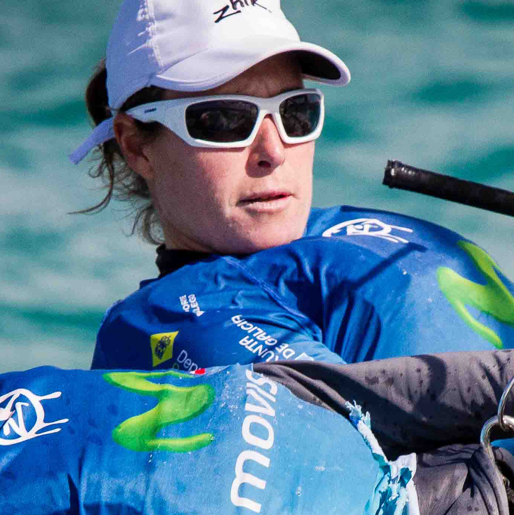 Спортивные очки OCEAN Antigua White / Grey Polarized lenses