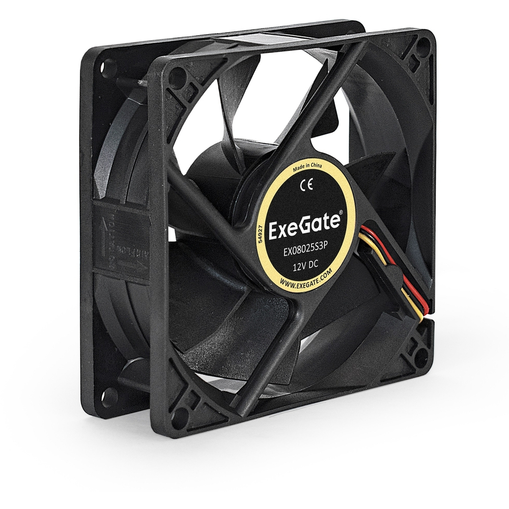 Вентилятор PC 80х80х25мм (12v/3pin) ExeGate EX08025S3P