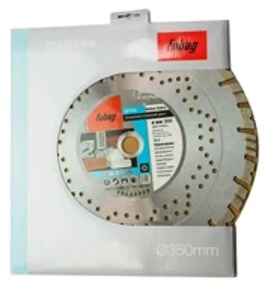 Алмазный отрезной диск по камню Fubag Stein Pro D350 мм / 30-25,4 мм