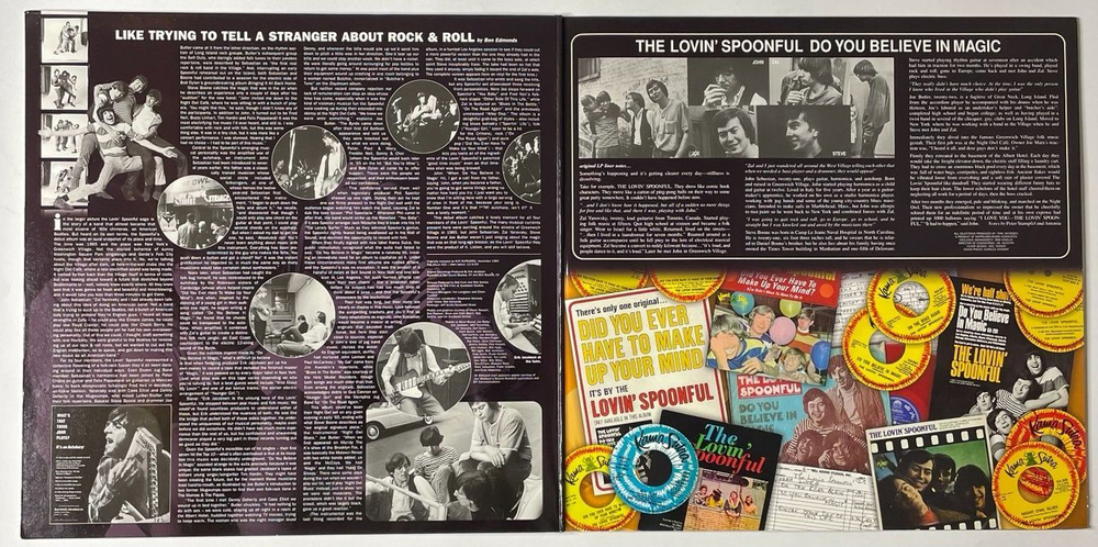 Винтажная виниловая пластинка LP The Lovin Spoonful Do You Believe In Magic (USA 2002)