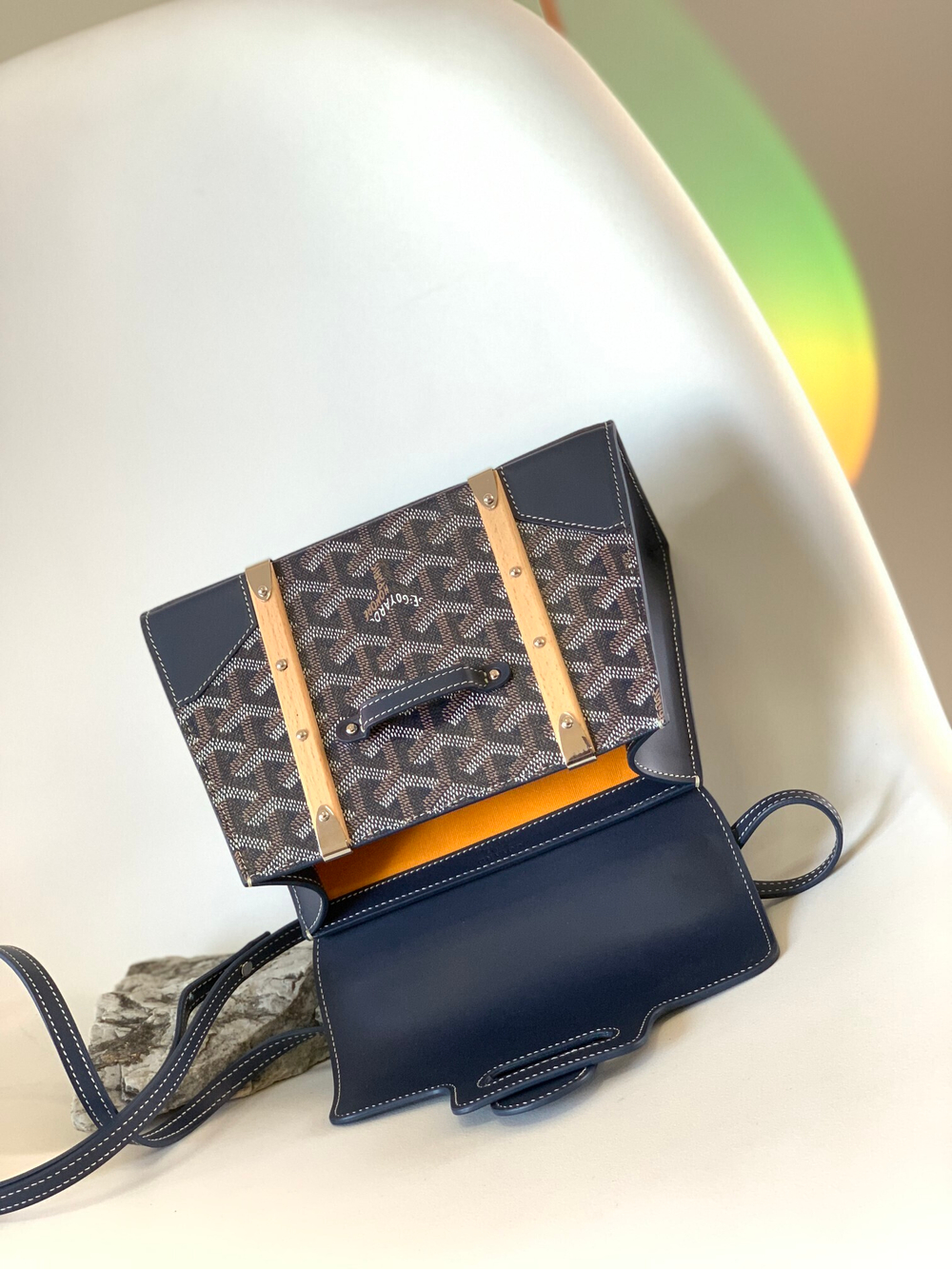 Goyard Saigon Mini Trunk Bag