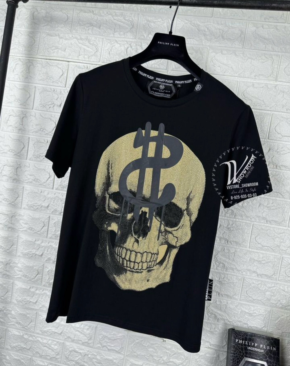 Футболка Philipp Plein Skull Dollar
