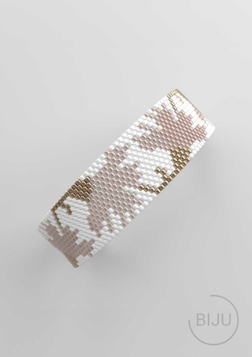 Схема PEYOTE, Схема браслета мозаичное плетение, узор из Miyuki Delica 11/0, файл PDF, №403