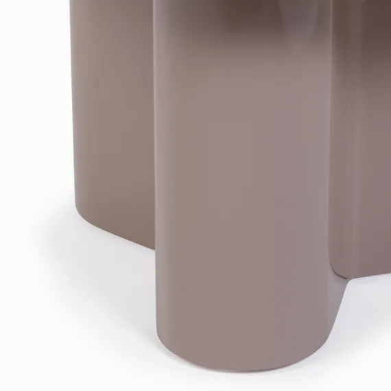 Кофейный стол Savanna Ø60х40 см, бежевый глянец