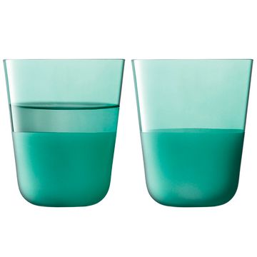 Набор стаканов arc contrast, 380 мл, бирюзовые, 2 шт.