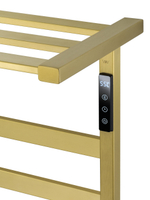 Полотенцесушитель электрический WONZON & WOGHAND FRANKFURT, Брашированное золото (WW-A1026-BG)