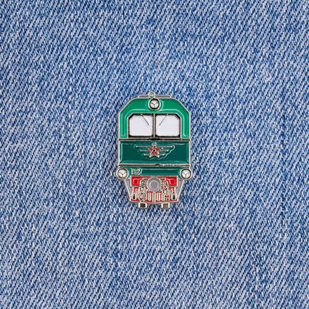 Значок тепловоз ТУ2