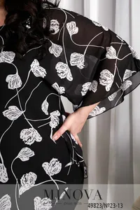 Блуза 23-13-черный Minova