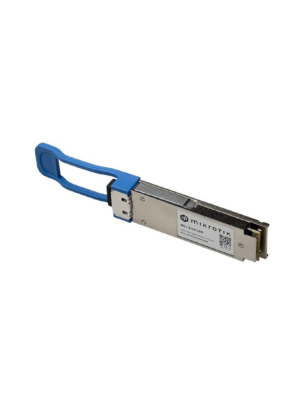 MikroTik XQ+31LC10D Модуль QSFP 100gbit, Dual LC UPC, 10km, SM, 1296nm, 1300nm, 1305nm, 1309nm