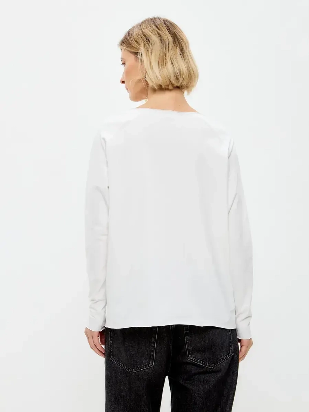 Лонгслив оверсайз реглан экрю