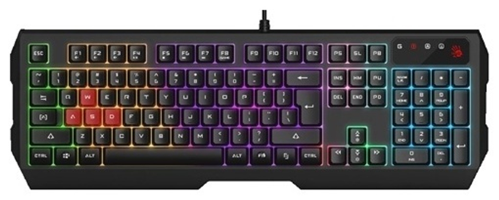 Клавиатура A4Tech Bloody B135N черный