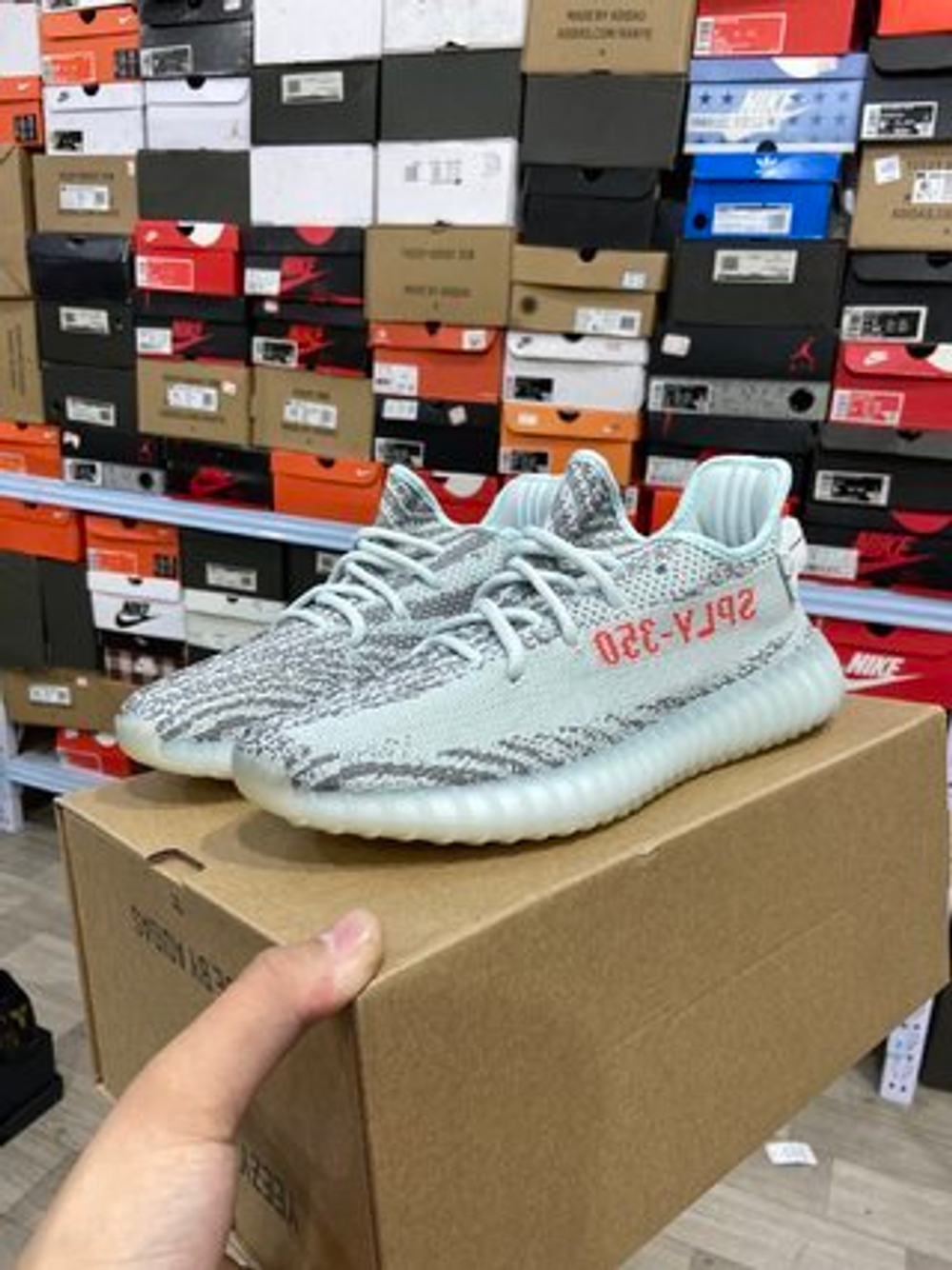 Купить  adidas Yeezy Boost 350 V2 "Blue Tint"