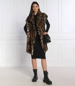 futrzany безрукавка gilet TWINSET - коричневый(222TP2182)