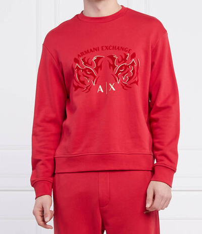 Худи Armani Exchange - красный(3LZMGG ZJ1ZZ)