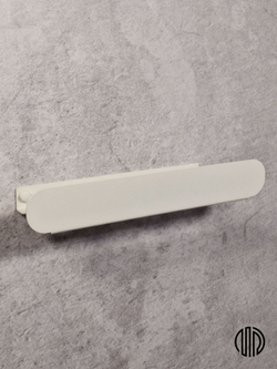 Полка для ванной комнаты, полка для кухни, полка для прихожей, MetaDec Arc белая 30см