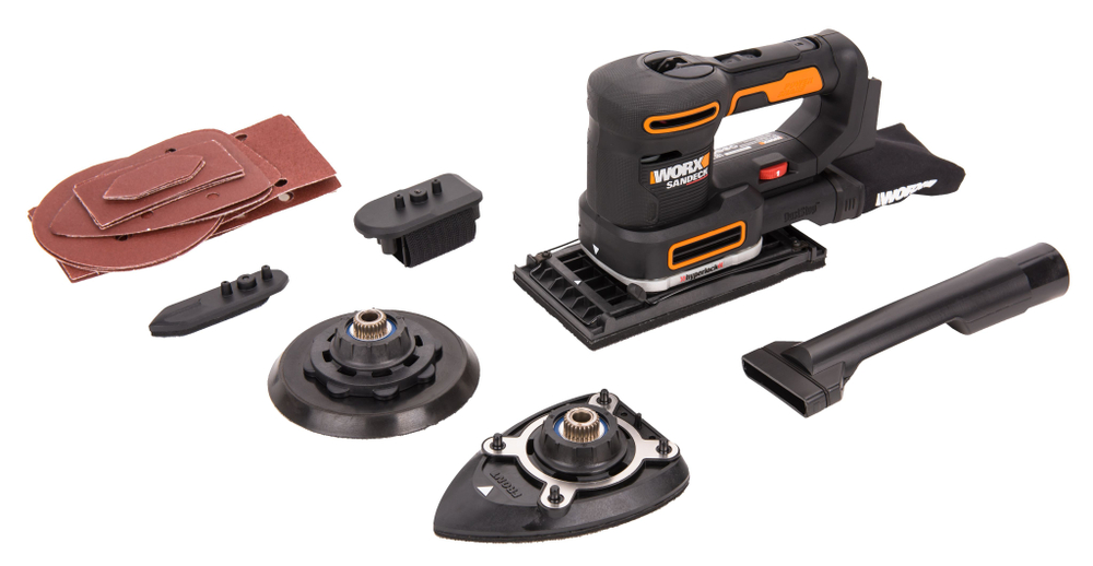 Виброшлифмашина аккумуляторная WORX WX820