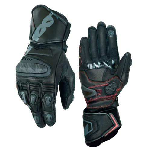 Мотоперчатки Lookwell Striker 2.0 BLACK / RED, размер XL