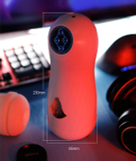 Реалистичный мастурбатор в колбе с функцией всасывания Secwell Super Strong Sucker Men Masturbator Cuper SW1061