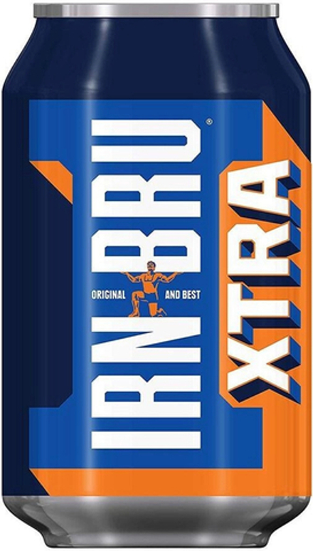 Газированный напиток Айрн-Брю Экстра / Irn-Bru Xtra 0.33 - банка