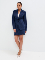 Юбка Пикси из фактурного денима