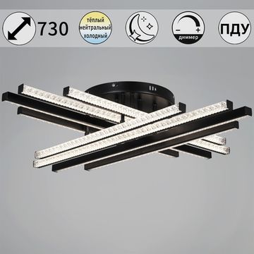 67090-0.3-08 BK светильник потолочный