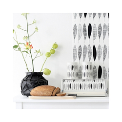 Хлебница Brabantia LE Pauline черно-белая общий вид