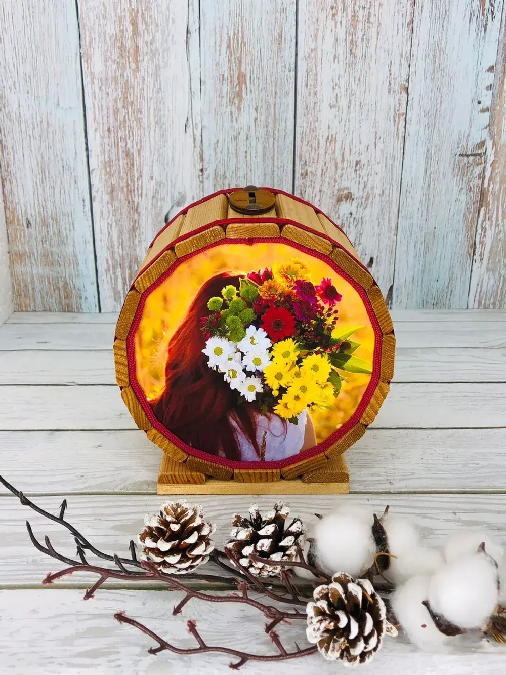 Копилка-бочка "Пусть мечты сбываются 5"