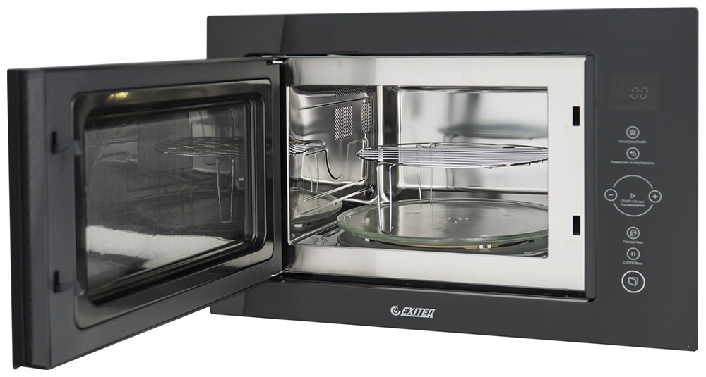 Встраиваемая микроволновая печь СВЧ Exiteq EXM-106 black