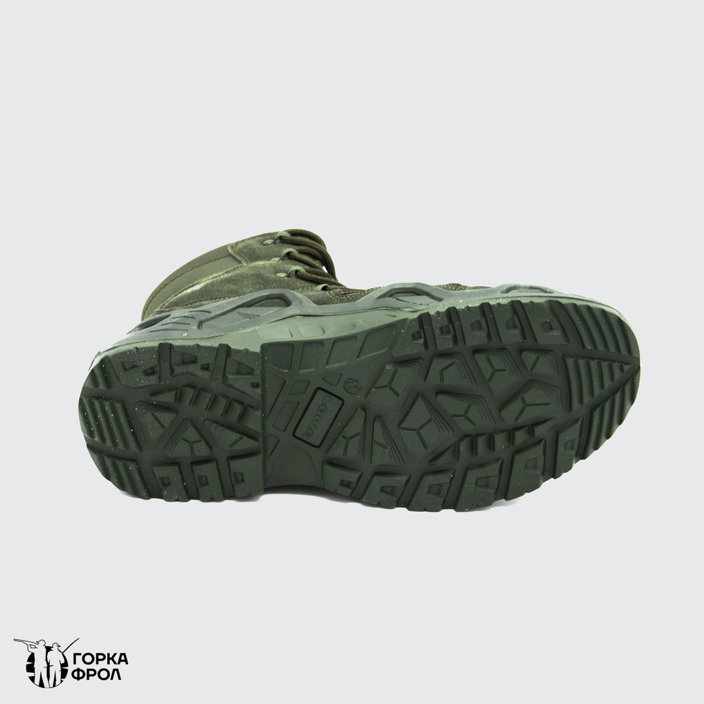 Ботинки Lowa Zephyr GTX Hi TF (реплика) олива, высокий берец