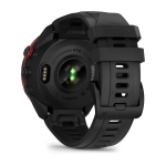 Умные часы Garmin Approach S70 (47 мм) Черный керамический безель с черным силиконовым ремешком