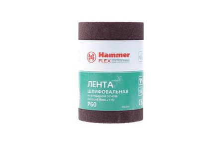 Лента шлифовальная в рулоне HAMMER Flex 216-011